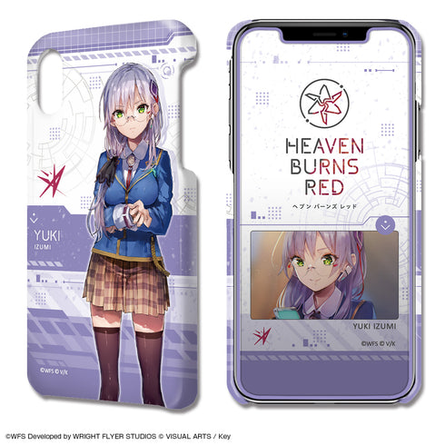 『ヘブンバーンズレッド』デザジャケット iPhone XRケース&保護シート デザイン02(和泉ユキ)